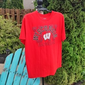 💥 3/$20 Captivating Large Wisconsin Badgers T-Shirt!